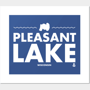 Marquette County, Waushara County, Wisconsin - Pleasant Lake Posters and Art